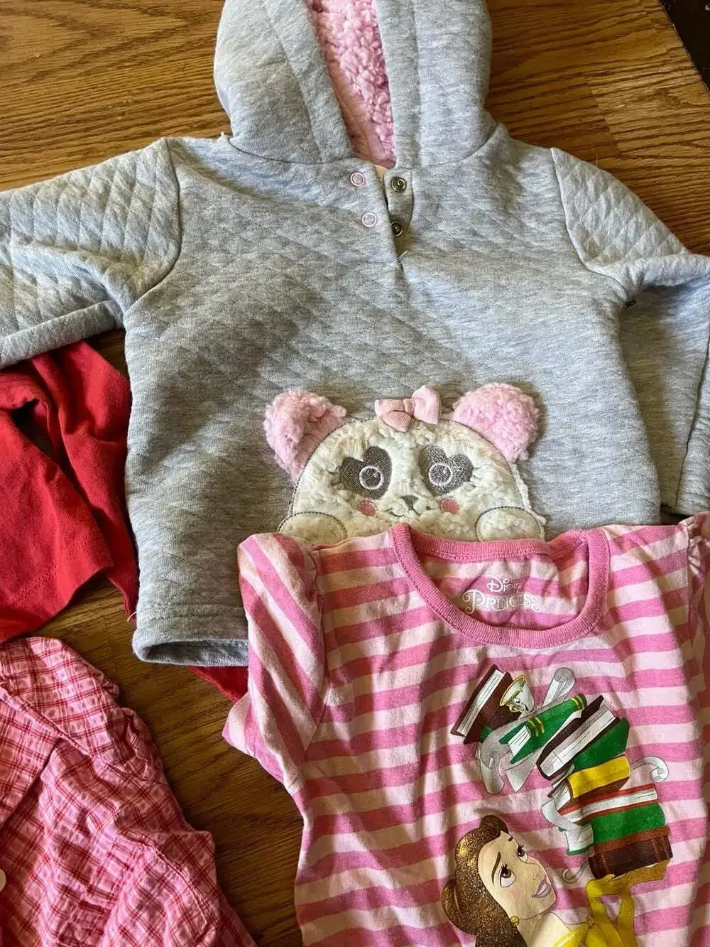 Girls Size 2T Mixed Clothing Bundle - 10 Piece Set Featuring Disney, Nautica, an